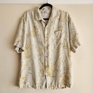 Tommy Bahama Hawaiian Shirt Pineapple